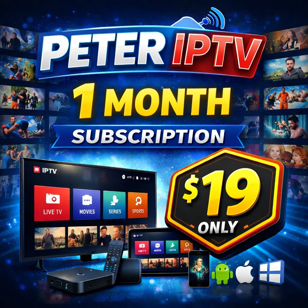 Peter IPTV 1 Month Access