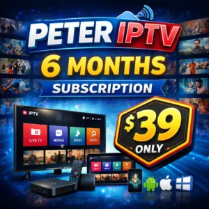 Peter IPTV - 6 Months Premium Access