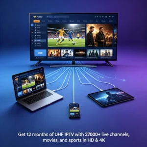 12 Month IPTV Subscription | Best Value $55 — Only $4.58/mo